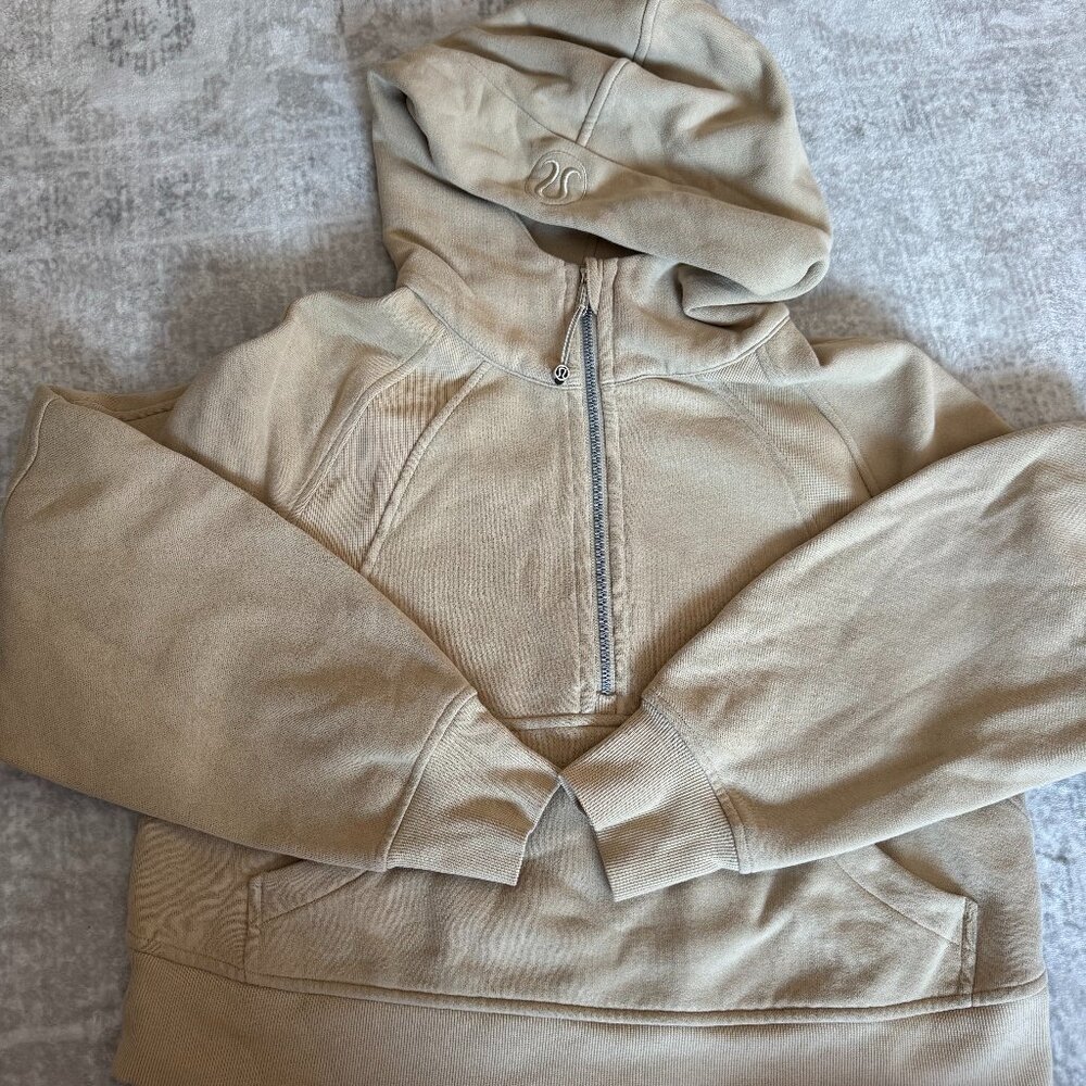 Scuba Oversized Half-Zip Hoodie